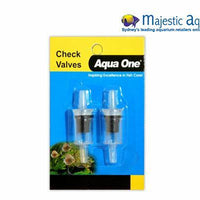 Aqua One Air Line Check Valve Carded 2pk