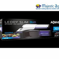 Aquael Leddy Slim 10W 24-32cm Duo Marine & Actinic Complete Light Unit