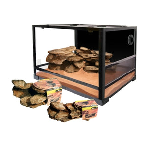 Reptile One Rock Cave Modular Stackable Heat Mat Ready Range