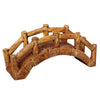 Ornament Wooden Bridge 13.5wx5dx6cmh