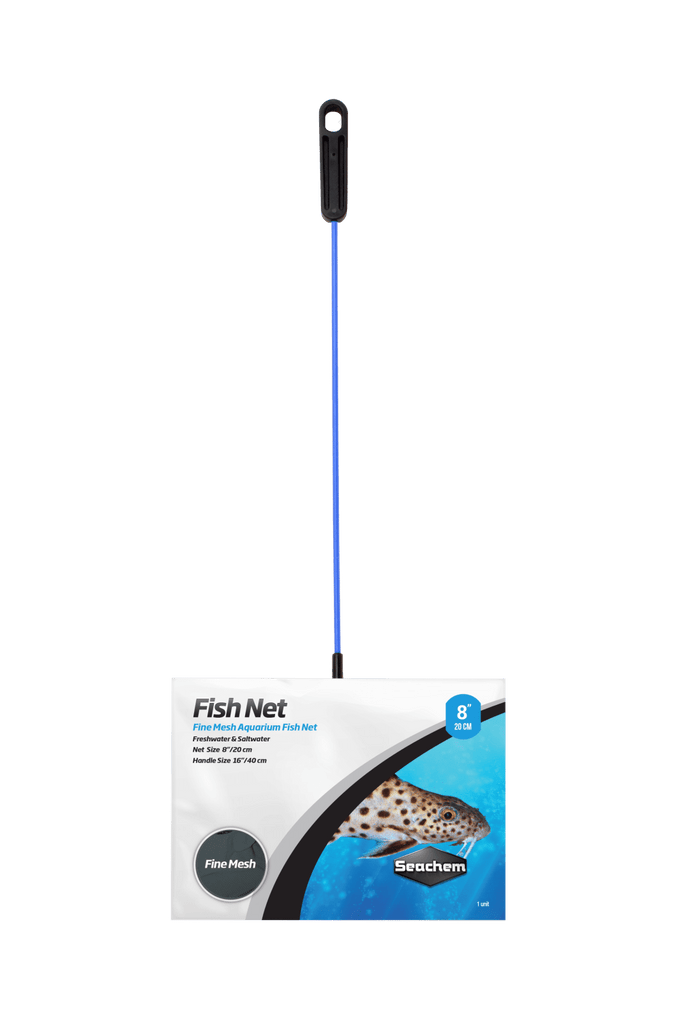 Seachem Fish Net 20cm / 8″ – Long Handle, Fine Mesh