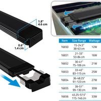 Fluval Aquasky 3.0  LED Light 53-83cm 16w