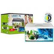 Aquael Leddy 75 Aquarium Set White