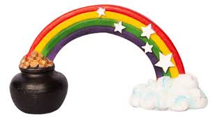 Rainbow with pot of Gold