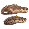 Ornament Crocodile Head Large 9wx20dx7cmh