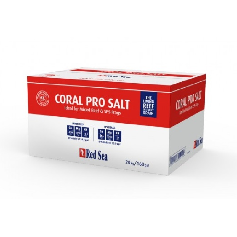 Red Sea Coral Pro Salt 20Kg Refill Box 600Ltr