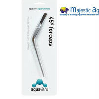 45 Degree Forceps 20cm - Aquarium Accessories | Majestic Aquariums