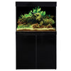 GrandView 190 Aquarium Tank Set 190L 80 W X 45 D X 65+76cm H Black