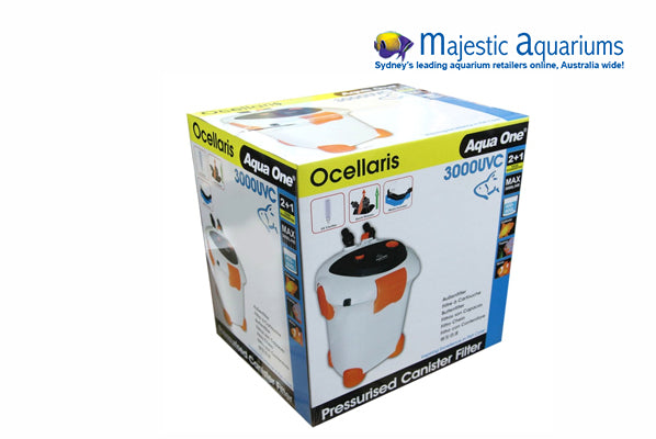 Aqua One Ocellaris 3000 UVC Canister Filter 3000LH Majestic