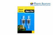 Aqua One Air Line Check Valve Carded 2pk