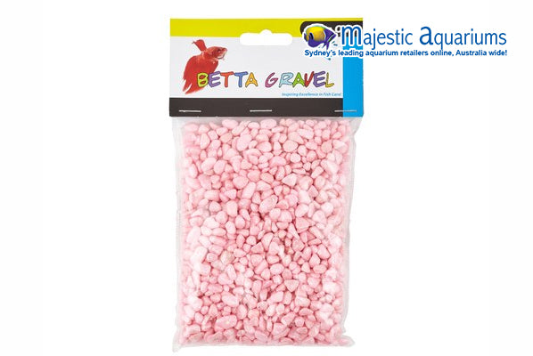 Betta Gravel Metallic Pink 350g