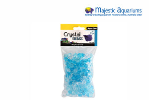 Crystal Gems Acrylic Betta Gravel 145g 15mm Blue Ice