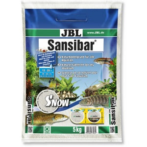 JBL SANSIBAR SNOW (WHITE AQUARIUM SAND) 10kg
